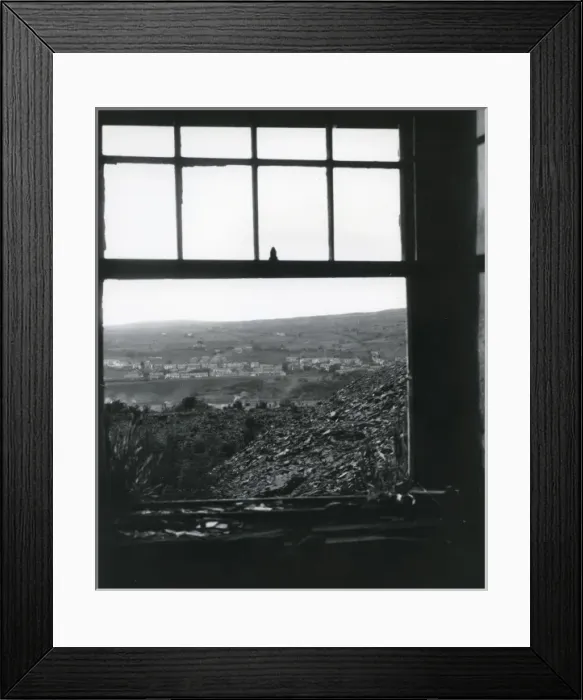 Framed Print : Derelict slate workings, Nantlle Valley, North Wales Framed Print : Derelict slate workings, Nantlle Valley, North Wales
