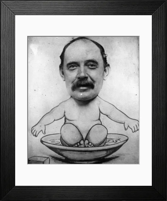Framed Print : Comic holiday photograph, taken in Bournemouth Framed Print : Comic holiday photograph, taken in Bournemouth