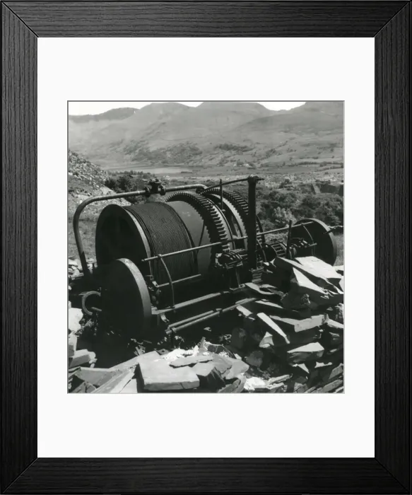 Framed Print : Abandoned equipment near Penyrorsedd, North Wales Framed Print : Abandoned equipment near Penyrorsedd, North Wales