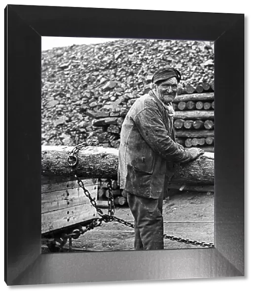 Surface worker, South Wales colliery
