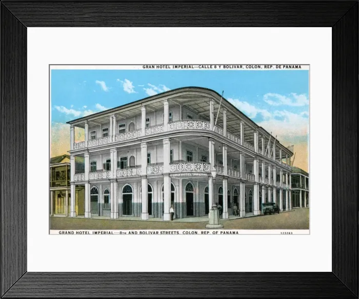 Framed Print : Grand Hotel Imperial Framed Print : Grand Hotel Imperial