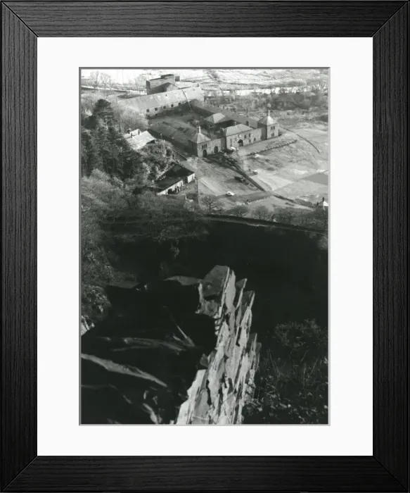 Framed Print : General view, Dinorwig Slate Quarry, North Wales Framed Print : General view, Dinorwig Slate Quarry, North Wales