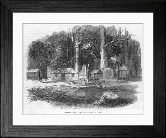 Framed Print : Emigrants cottage Framed Print : Emigrants cottage