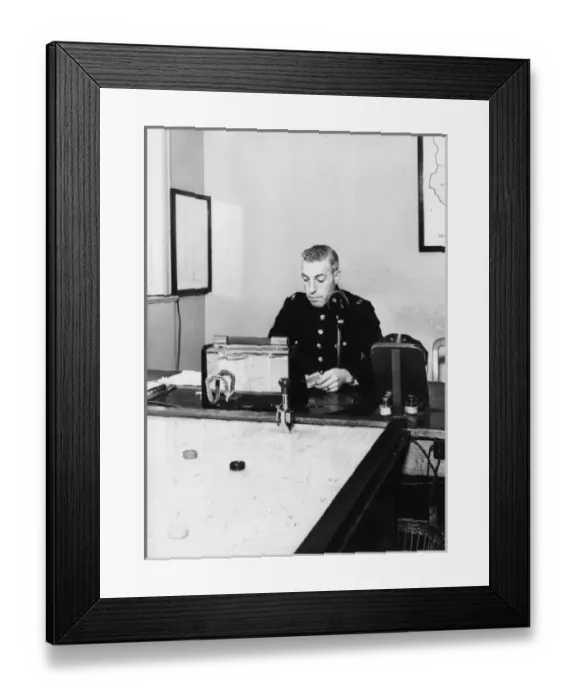 Framed Print : Communications Officer - Metropolitan Police Framed Print : Communications Officer - Metropolitan Police
