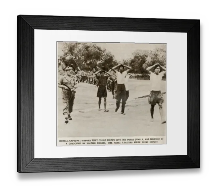 Framed Print : Brunei released from rebel hands Framed Print : Brunei released from rebel hands