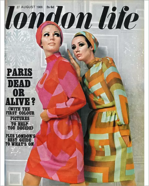 London Life front cover with Paris fashions
