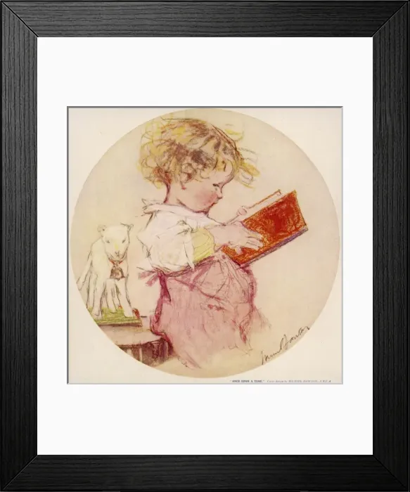 Framed Print : Once Upon a Time by Muriel Dawson Framed Print : Once Upon a Time by Muriel Dawson