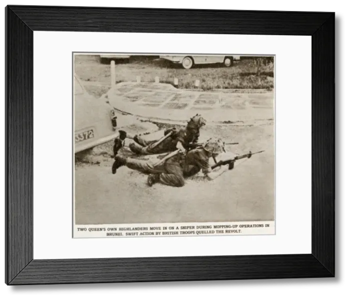 Framed Print : Brunei released from rebel hands Framed Print : Brunei released from rebel hands