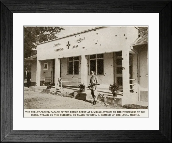 Framed Print : Brunei released from rebel hands Framed Print : Brunei released from rebel hands