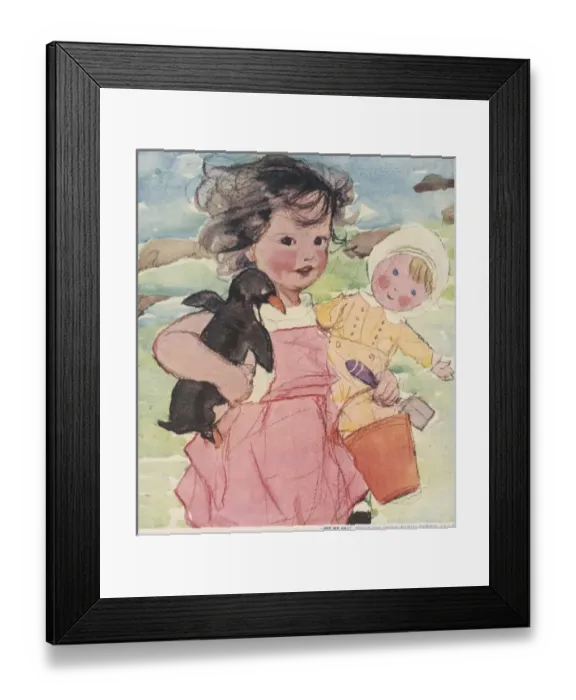 Framed Print : Off We Go by Muriel Dawson Framed Print : Off We Go by Muriel Dawson
