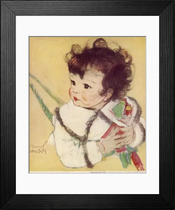 Framed Print : The Littlest One by Muriel Dawson Framed Print : The Littlest One by Muriel Dawson