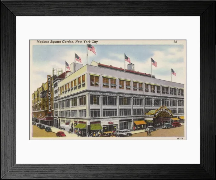 Framed Print : Madison Square Garden, New York City Framed Print : Madison Square Garden, New York City