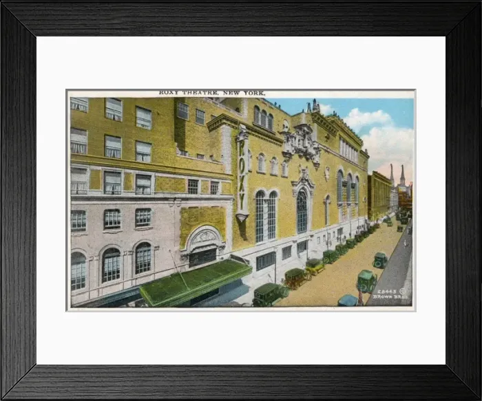 Framed Print : Roxy Theatre, New York Framed Print : Roxy Theatre, New York