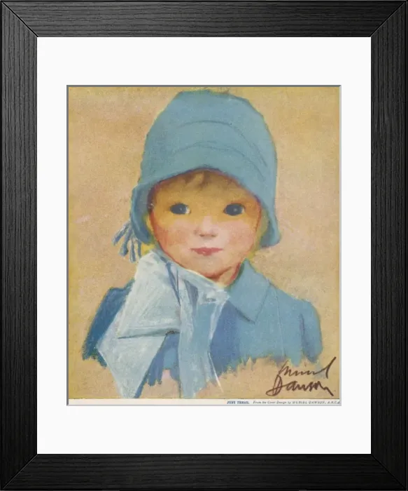 Framed Print : Just Three by Muriel Dawson Framed Print : Just Three by Muriel Dawson