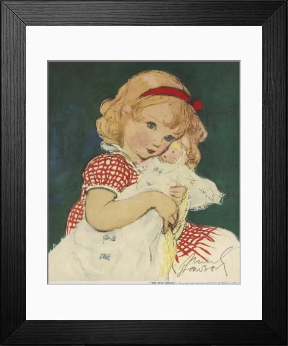 Framed Print : The Best Friend by Muriel Dawson Framed Print : The Best Friend by Muriel Dawson