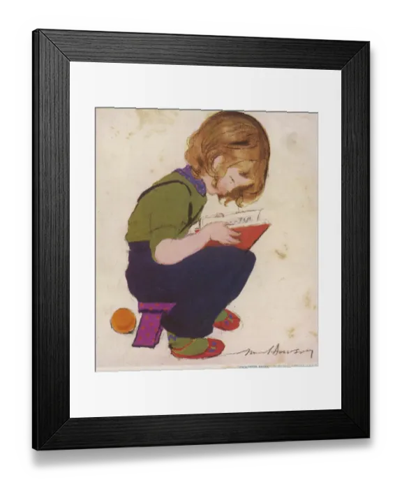 Framed Print : Enchanted Hours by Muriel Dawson Framed Print : Enchanted Hours by Muriel Dawson