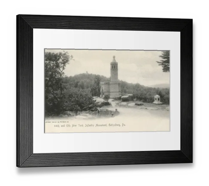 Framed Print : New York Infantry Monument, Gettysburg Framed Print : New York Infantry Monument, Gettysburg
