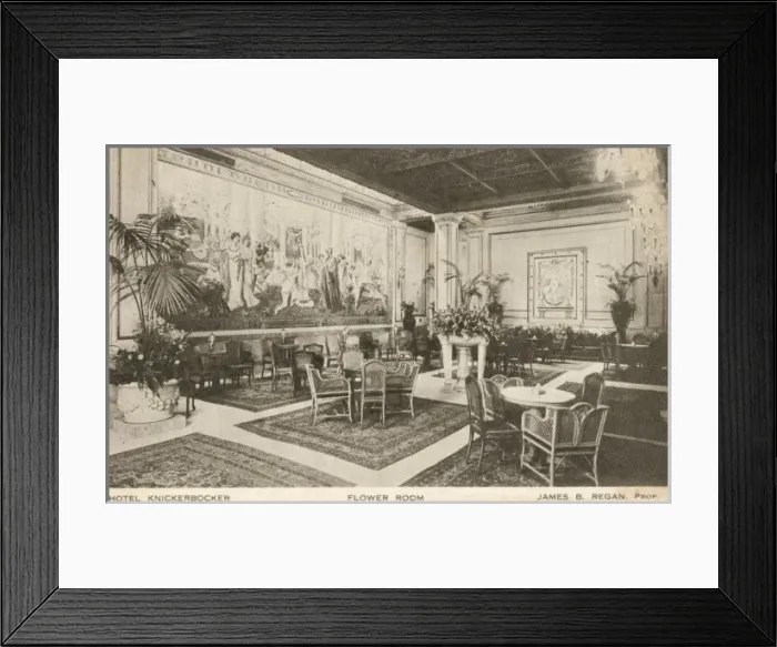 Framed Print : Hotel Knickerbocker, New York Framed Print : Hotel Knickerbocker, New York