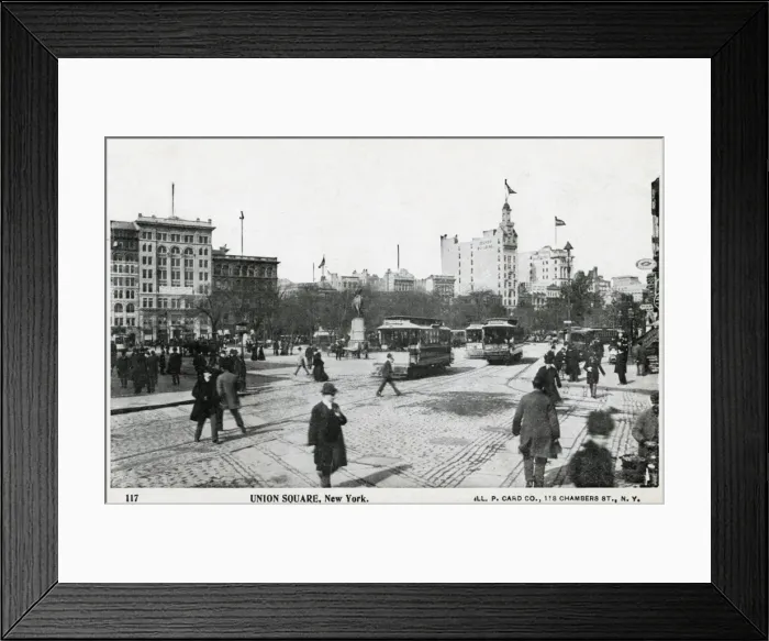 Framed Print : Union Square, New York Framed Print : Union Square, New York