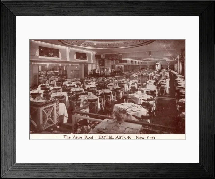 Framed Print : Hotel Astor, New York Framed Print : Hotel Astor, New York