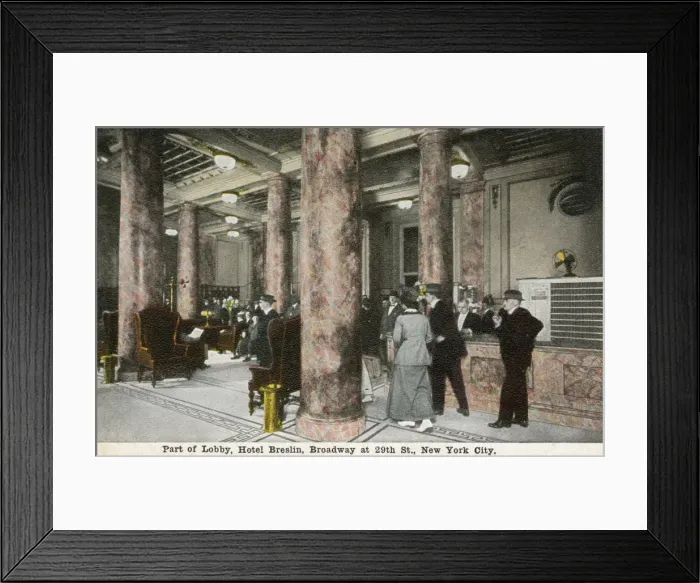 Framed Print : Hotel Breslin, New York Framed Print : Hotel Breslin, New York