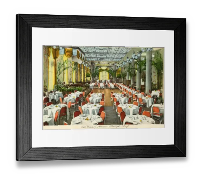 Framed Print : Waldorf Astoria Hotel, New York Framed Print : Waldorf Astoria Hotel, New York
