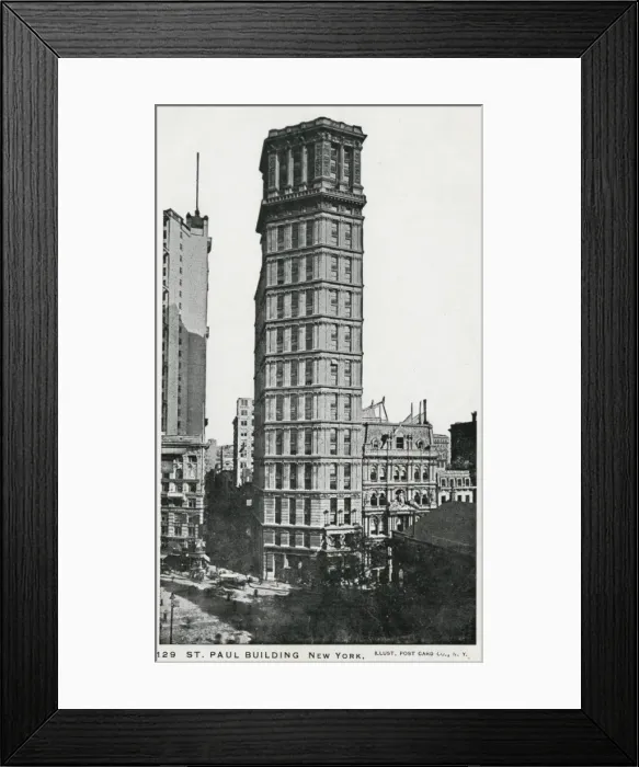 Framed Print : St. Paul Building, New York Framed Print : St. Paul Building, New York