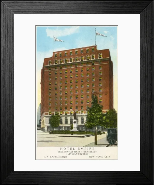 Framed Print : Hotel Empire, New York Framed Print : Hotel Empire, New York