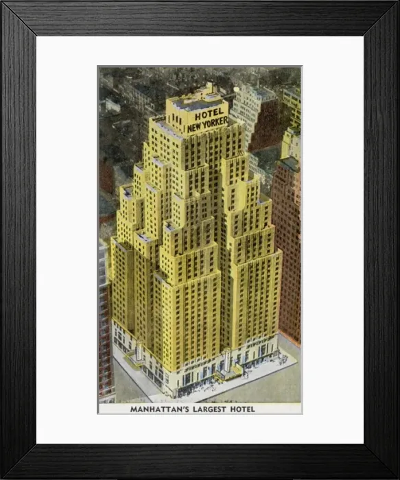 Framed Print : Hotel New Yorker, New York Framed Print : Hotel New Yorker, New York