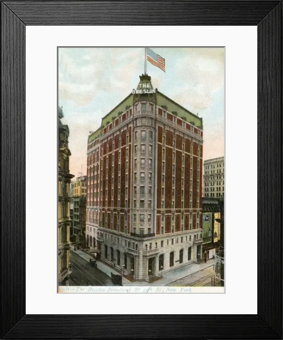 Framed Print : Hotel Breslin, New York Framed Print : Hotel Breslin, New York