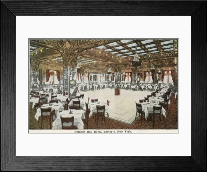 Framed Print : Rectors, New York Framed Print : Rectors, New York