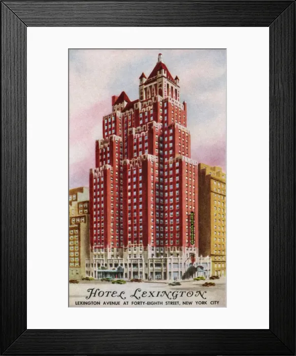 Framed Print : Hotel Lexington, New York Framed Print : Hotel Lexington, New York