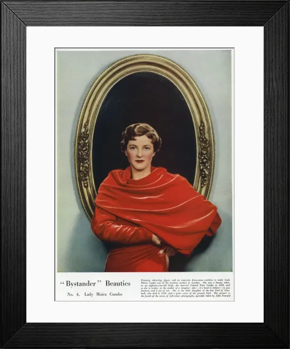 Framed Print : Lady Moira Combe Framed Print : Lady Moira Combe