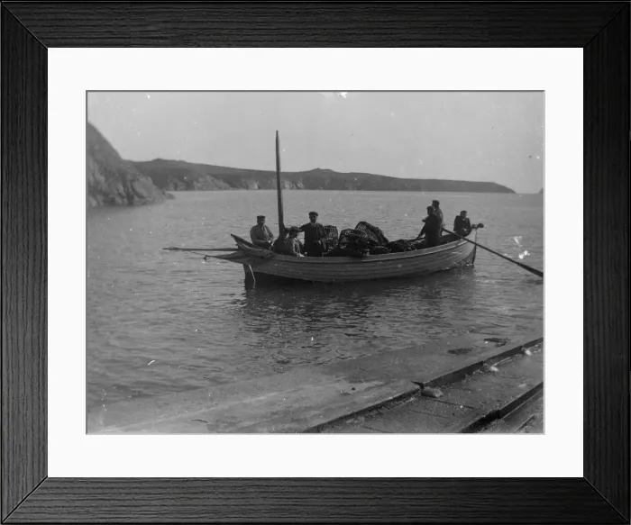 Framed Print : St Justinian lifeboat, Pembrokeshire, South Wales Framed Print : St Justinian lifeboat, Pembrokeshire, South Wales