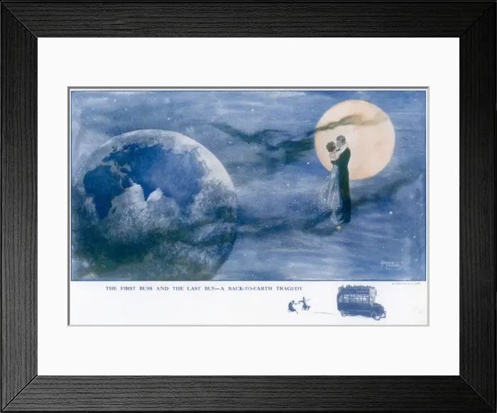 Framed Print : Moonlight Romance Framed Print : Moonlight Romance