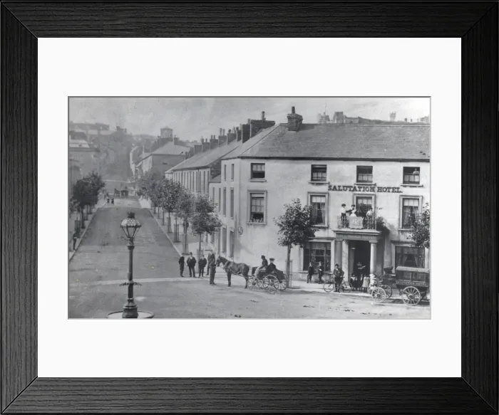 Framed Print : Salutation Hotel, Haverfordwest, South Wales Framed Print : Salutation Hotel, Haverfordwest, South Wales