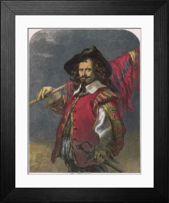 Framed Print : The Standard Bearer by J. Gilbert Framed Print : The Standard Bearer by J. Gilbert