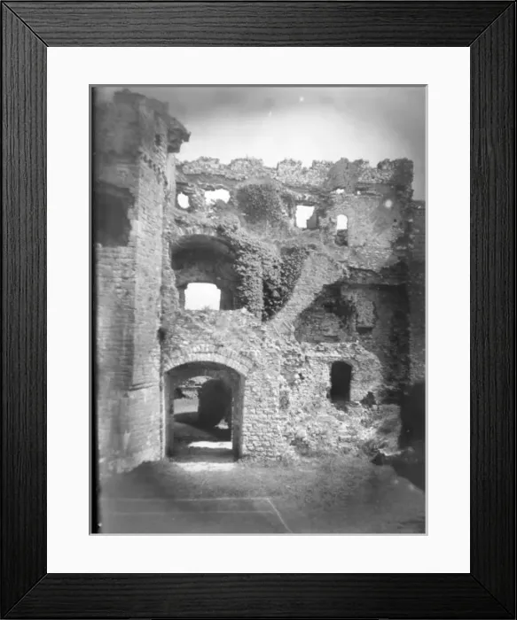 Framed Print : Interior of Carew Castle, Pembrokeshire, South Wales Framed Print : Interior of Carew Castle, Pembrokeshire, South Wales