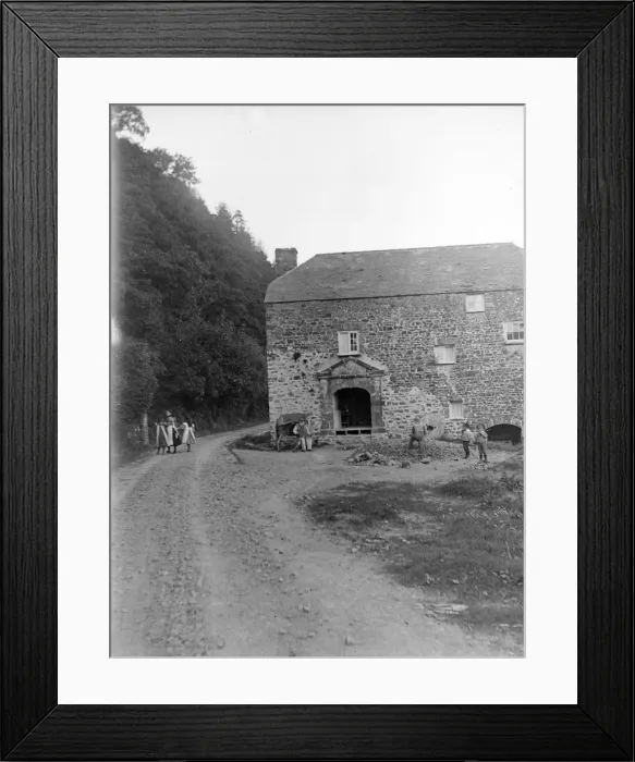 Framed Print : Warehouse, lower quay, Haverfordwest, South Wales Framed Print : Warehouse, lower quay, Haverfordwest, South Wales