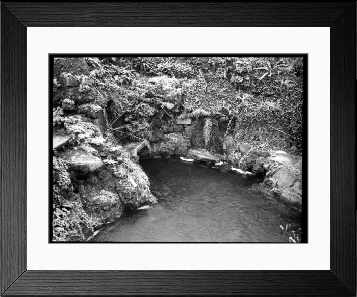Framed Print : Stream with ice and frost Framed Print : Stream with ice and frost