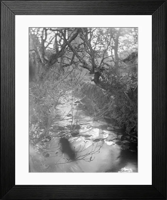 Framed Print : Caman Brook and Cathedral, St Davids, South Wales Framed Print : Caman Brook and Cathedral, St Davids, South Wales