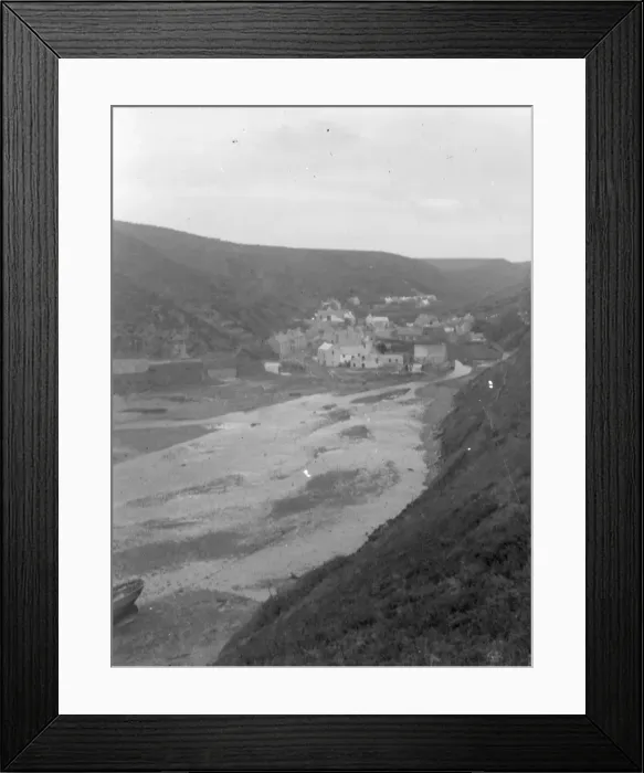 Framed Print : View of Solva, Pembrokeshire, South Wales Framed Print : View of Solva, Pembrokeshire, South Wales