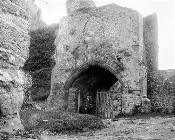 Entrance to Bishops Palace, St Davids, South Wales