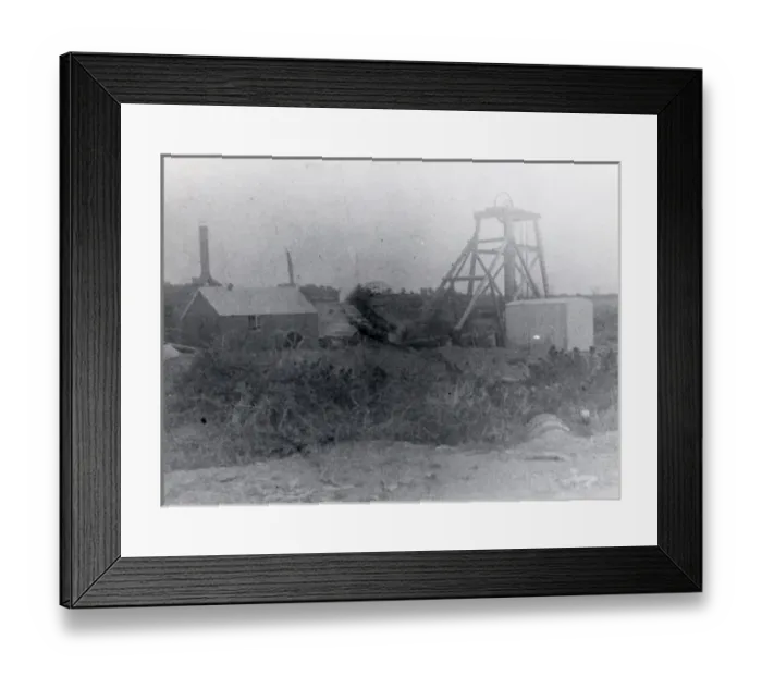 Framed Print : Hook Colliery, Pembrokeshire, South Wales Framed Print : Hook Colliery, Pembrokeshire, South Wales
