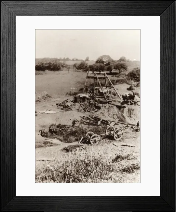 Framed Print : Hook Colliery, Pembrokeshire, South Wales Framed Print : Hook Colliery, Pembrokeshire, South Wales