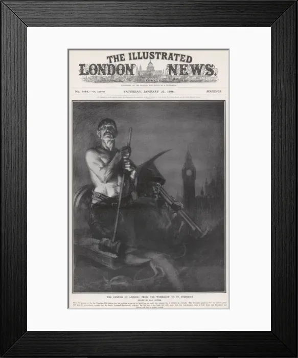 Framed Print : The Coming of Labour Framed Print : The Coming of Labour