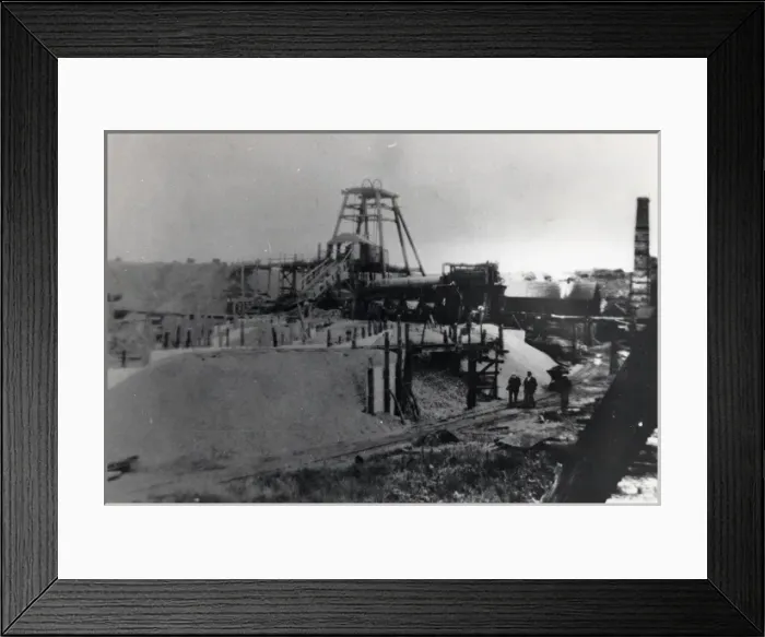 Framed Print : Hook Colliery, Pembrokeshire, South Wales Framed Print : Hook Colliery, Pembrokeshire, South Wales