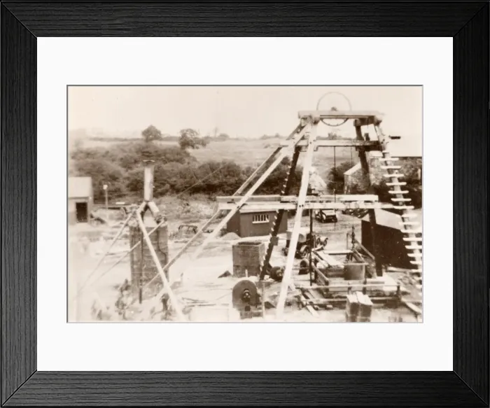 Framed Print : Hook Colliery, Pembrokeshire, South Wales Framed Print : Hook Colliery, Pembrokeshire, South Wales