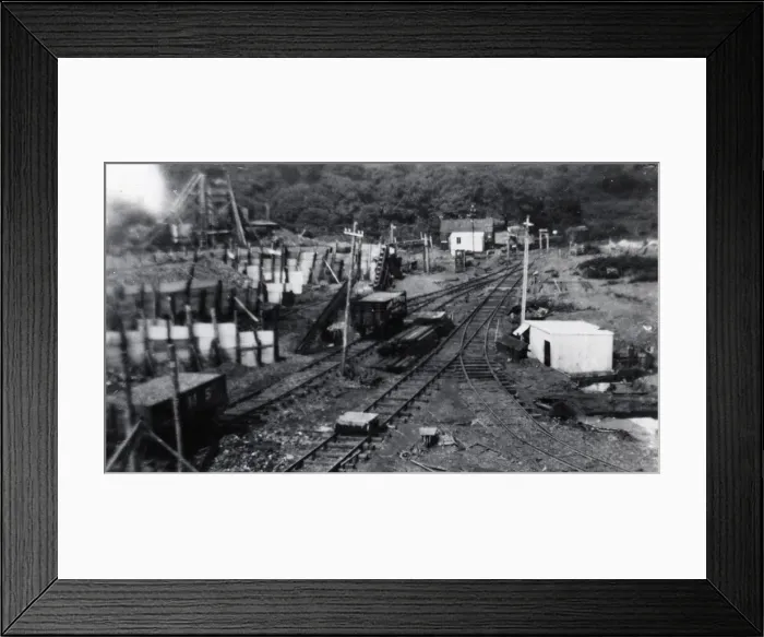 Framed Print : Hook Colliery Railway, Pembrokeshire, South Wales Framed Print : Hook Colliery Railway, Pembrokeshire, South Wales