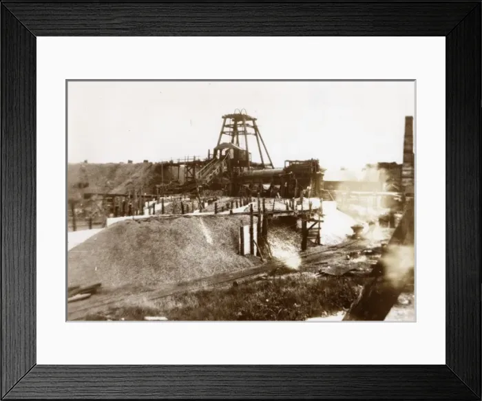 Framed Print : Hook Colliery, Pembrokeshire, South Wales Framed Print : Hook Colliery, Pembrokeshire, South Wales